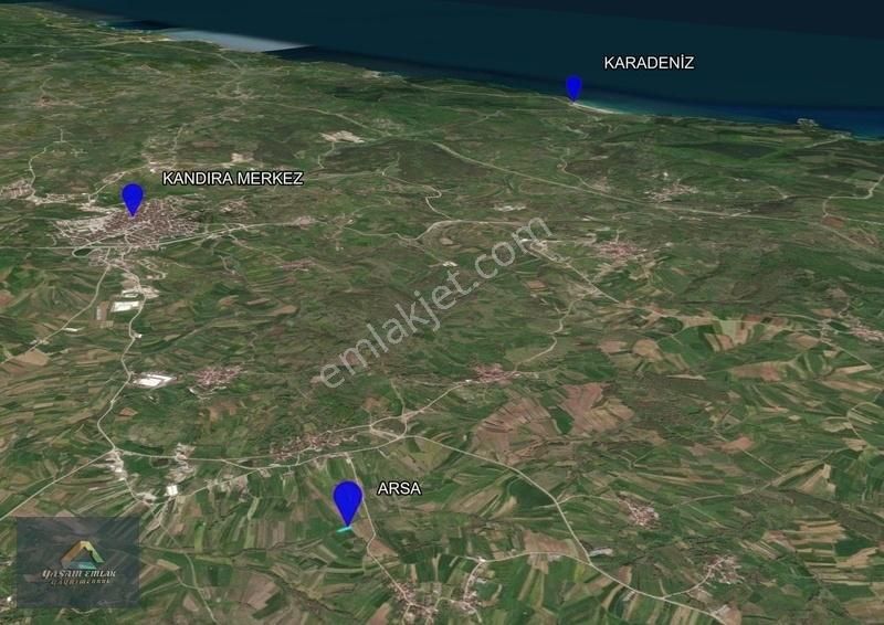 Yaşam'dan Kandıra Balcı Köyü Tek Tapu 264 M² Satılık Arsa