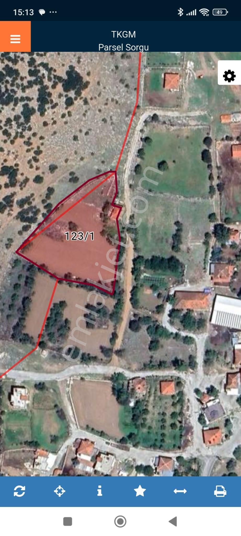 Burdur Bucak Kemahlı Köy İçi Arsa