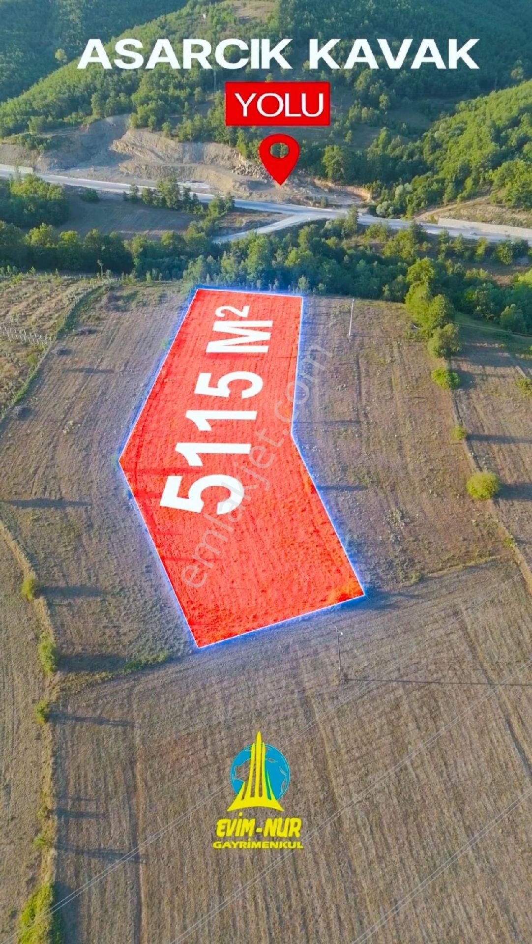 Evim-nur'dan Kavak Ortaköy Mh 5.115m2 Yola Cephe Kaçırılmayacak Fırsat Tarla - Görsel 4