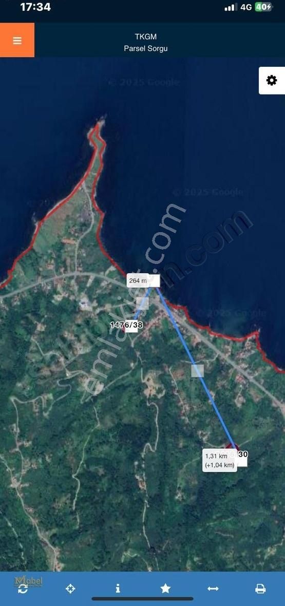 Mabelden Çaytepe Kavra Mevkisi Yasona Yakın Yatırımlık Acil Arsa - Görsel 7