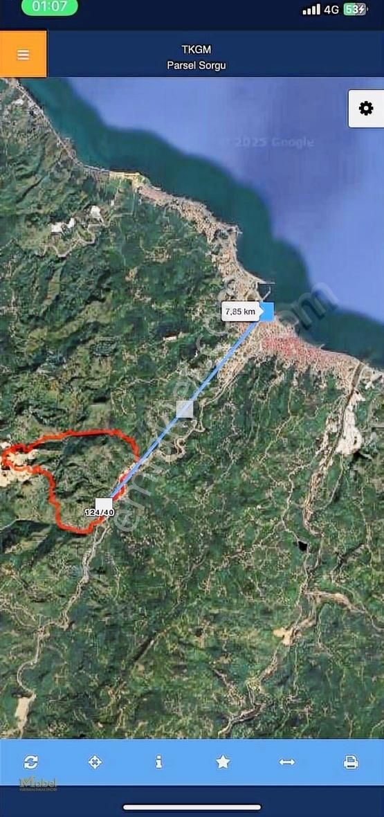 Ordu-fatsa Bahçeler Mah . Kömbeşoğlu Mevkisinde Kiralık Arsa - Görsel 14