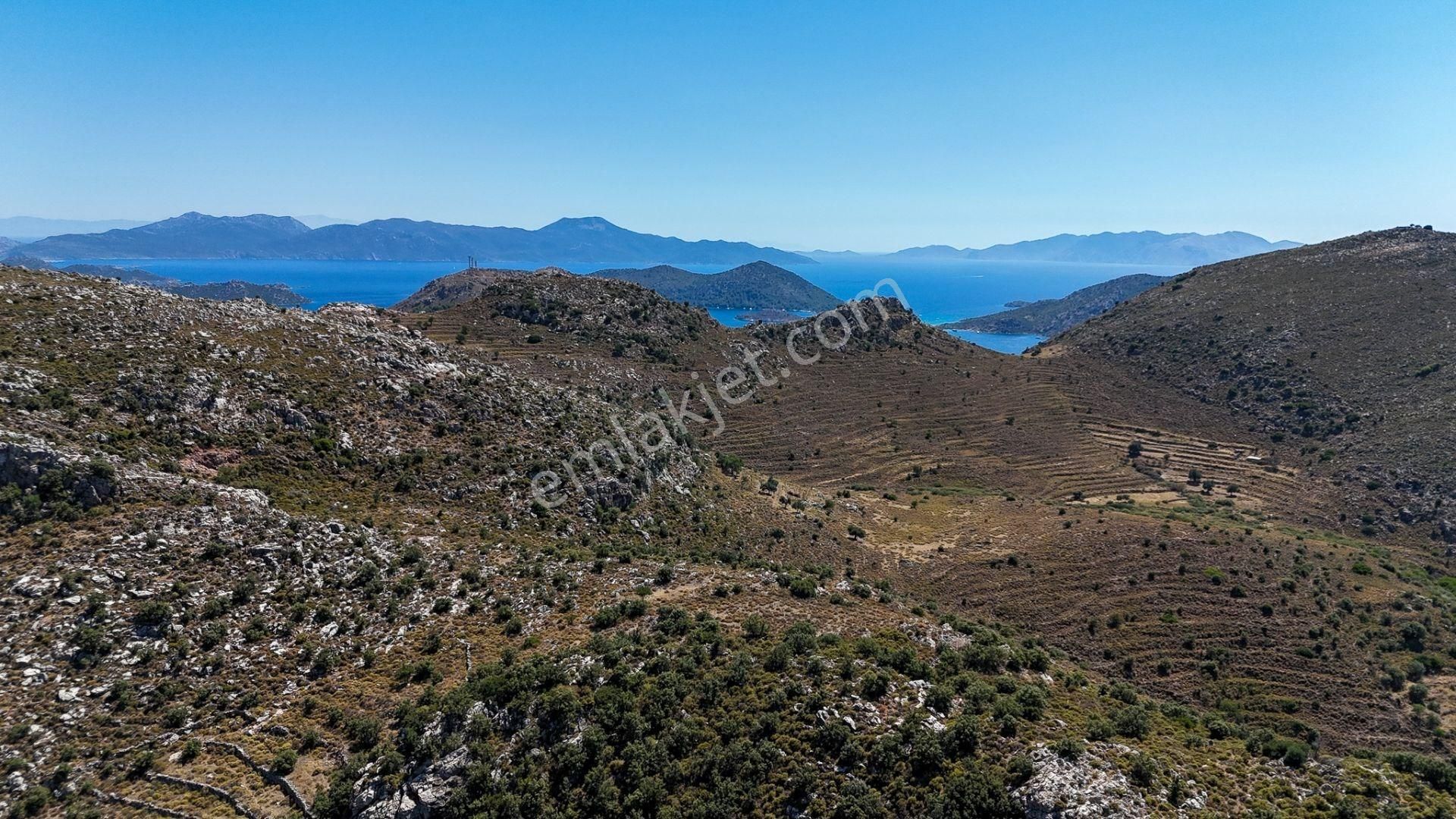 Cb Marina'dan Satılık 1632m2 Bozburun'da Fırsat Tarla