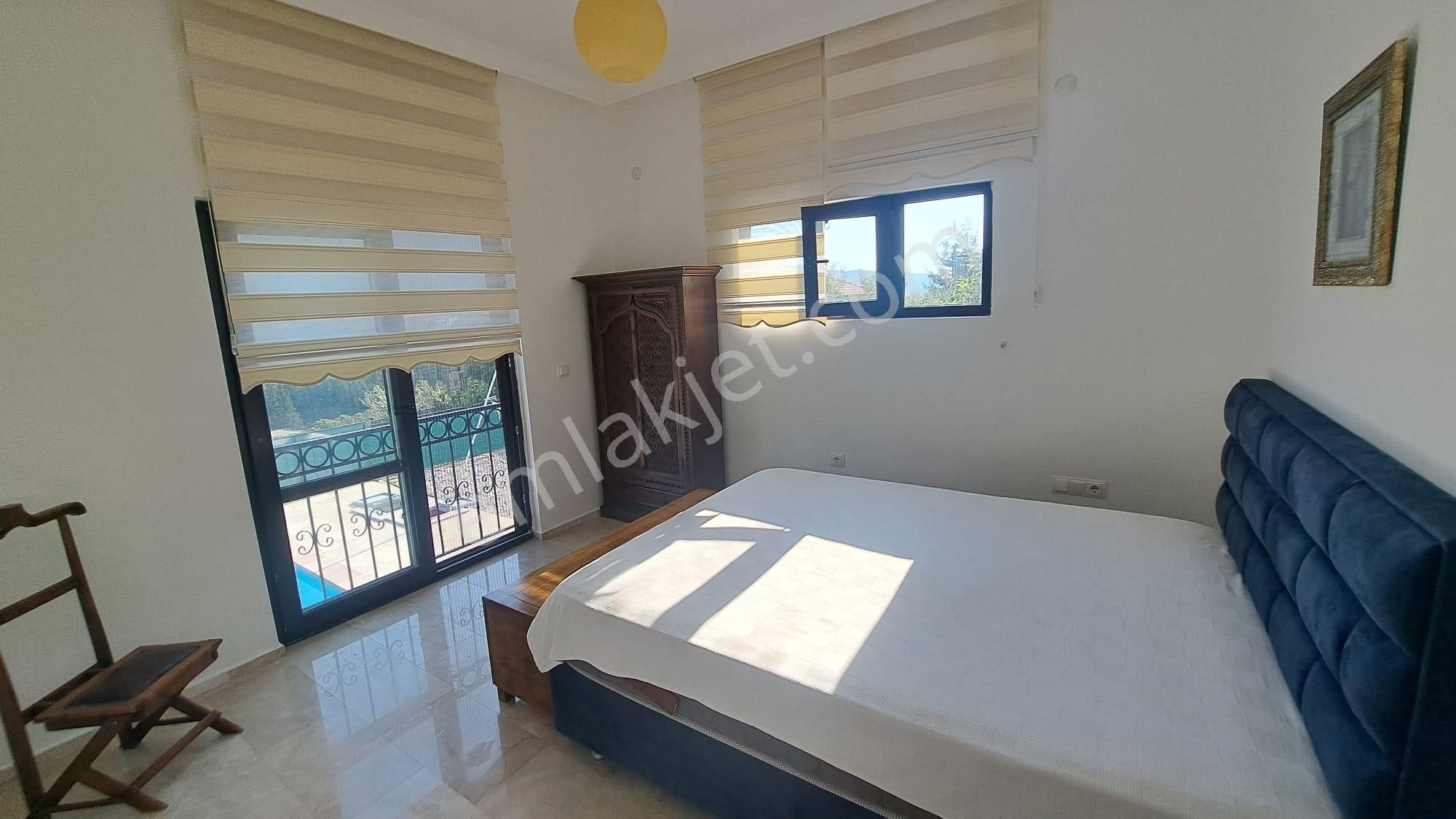 Stop’tan Fethiye Üzümlü De Kiralık Doğa Manzaralı Villa - Görsel 19