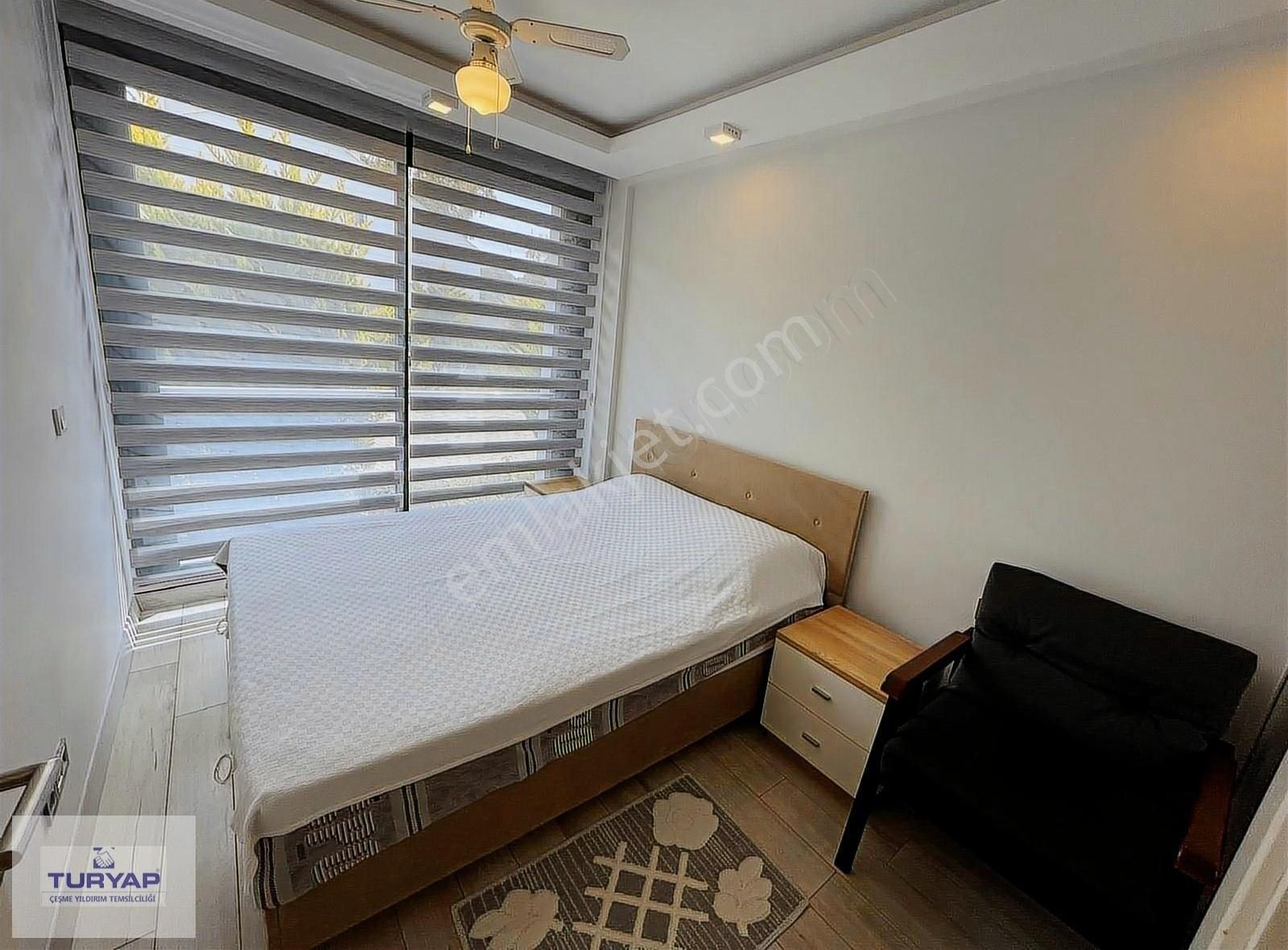 Turyap Çeşme Ilıca'da Denize Yakın Kiralık 1+1 Daire - Görsel 15