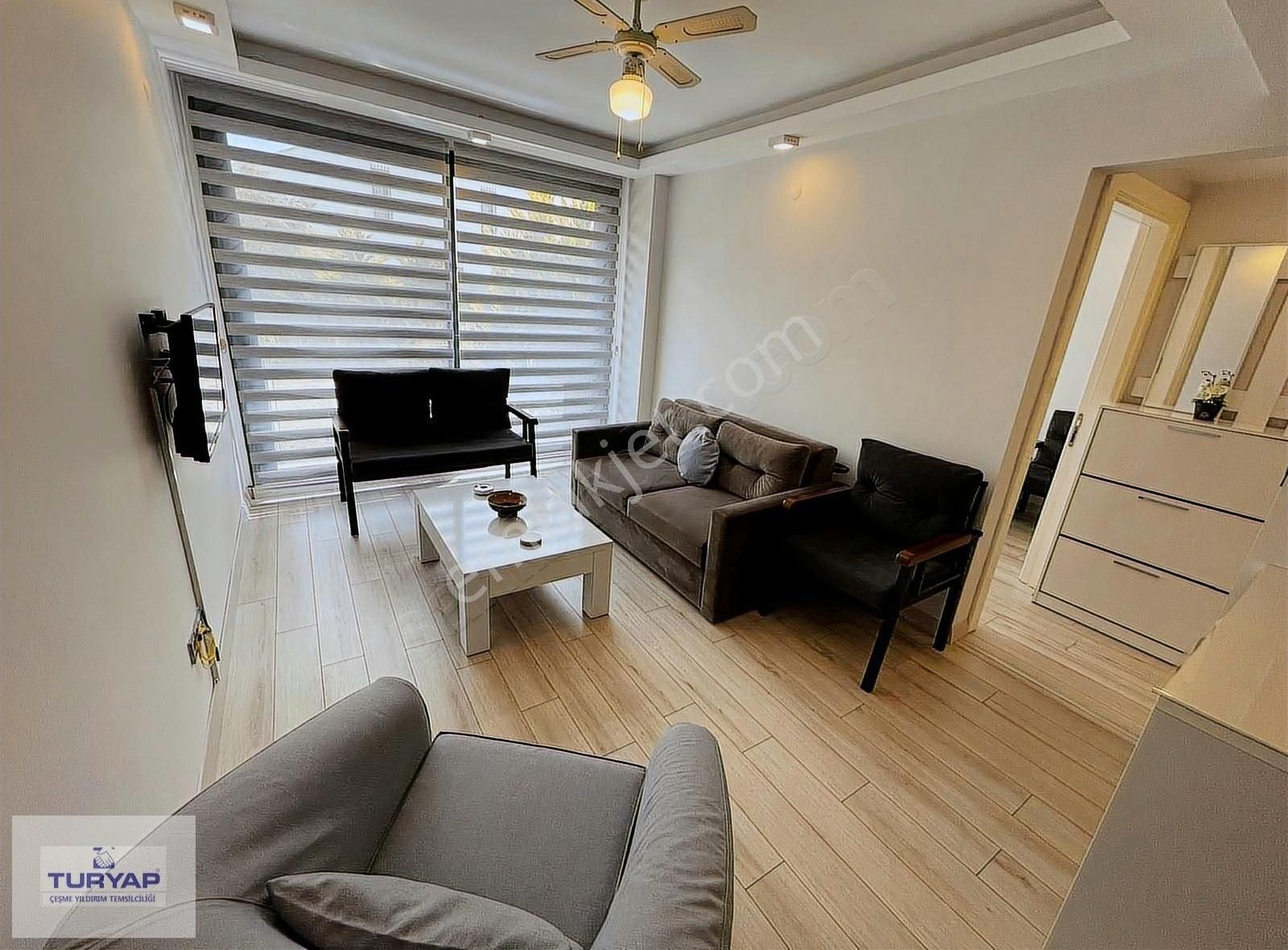 Turyap Çeşme Ilıca'da Denize Yakın Kiralık 1+1 Daire - Görsel 9