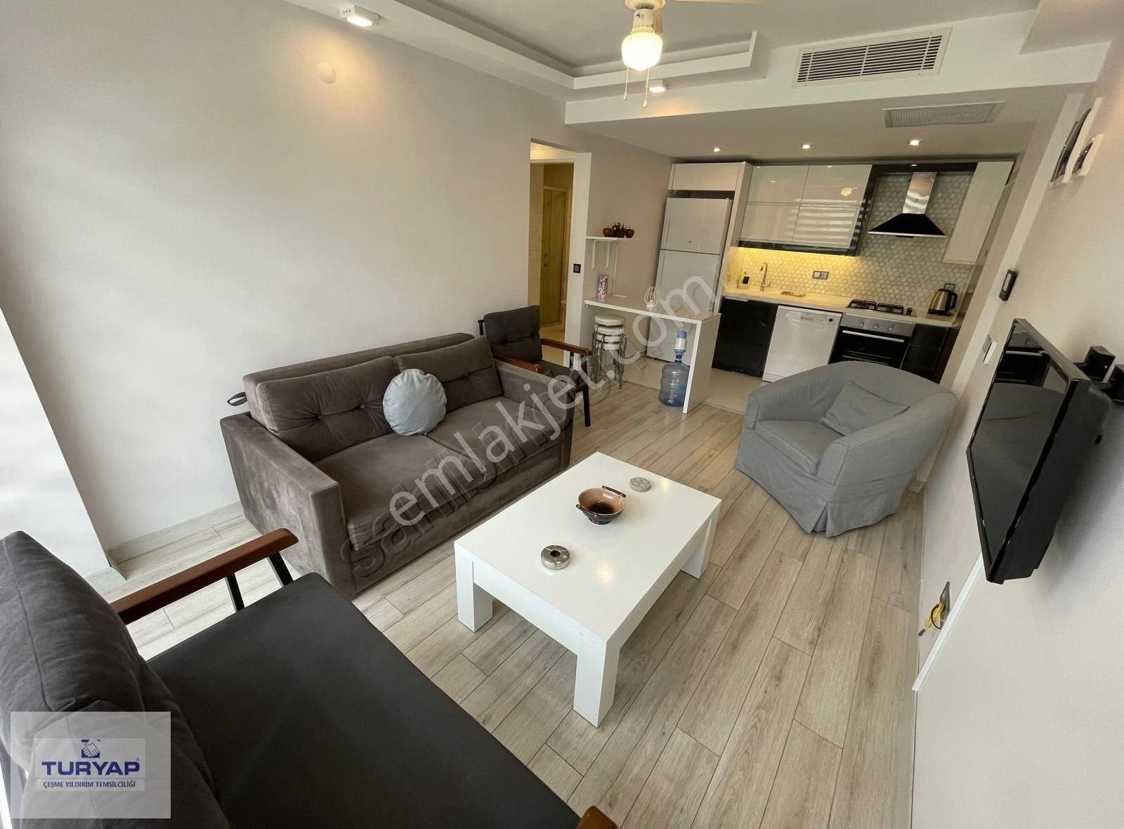 Turyap Çeşme Ilıca'da Denize Yakın Kiralık 1+1 Daire - Görsel 8