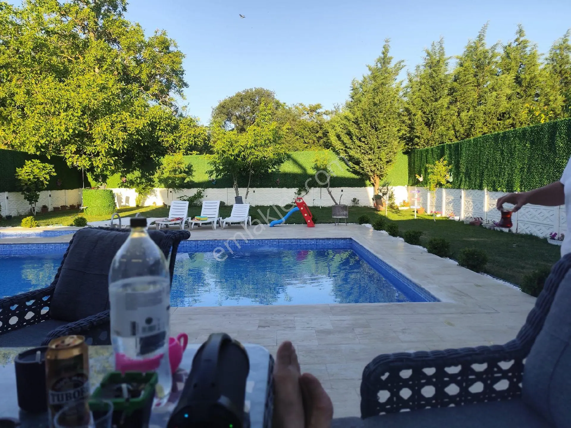 Otomobil Takasllı Havuzlu Meyve Bahçeli Muhteşem Villa - Görsel 16