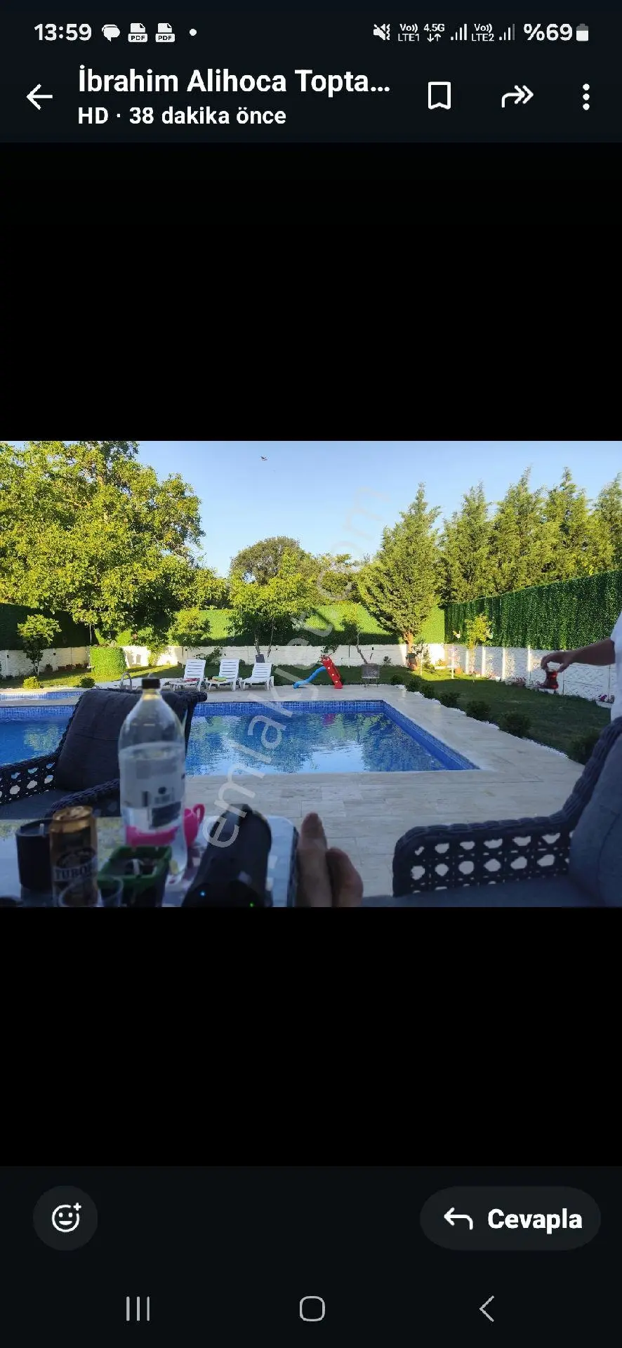 Otomobil Takasllı Havuzlu Meyve Bahçeli Muhteşem Villa - Görsel 11