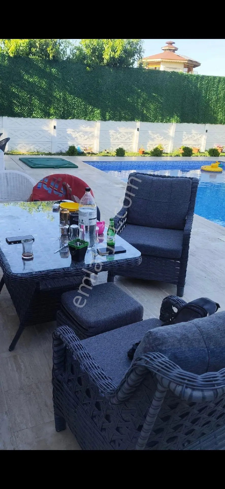 Otomobil Takasllı Havuzlu Meyve Bahçeli Muhteşem Villa - Görsel 8