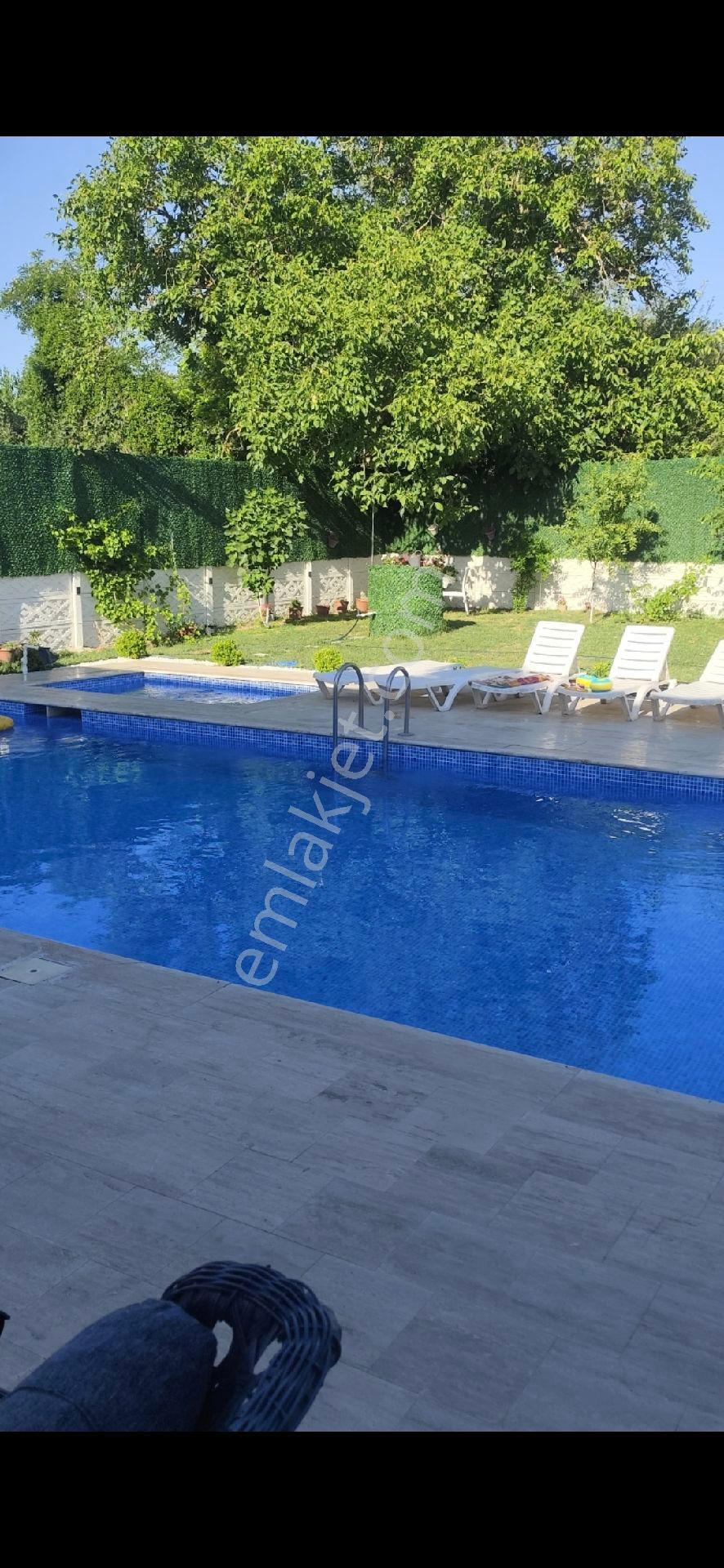 Otomobil Takasllı Havuzlu Meyve Bahçeli Muhteşem Villa - Görsel 9