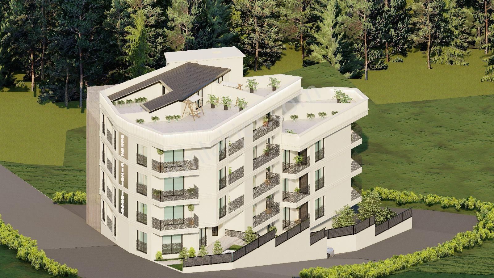 Kuşadası Davutlar Merkezde Çift Bloklu Sitede 2+1 Satılık Rezidans Daire