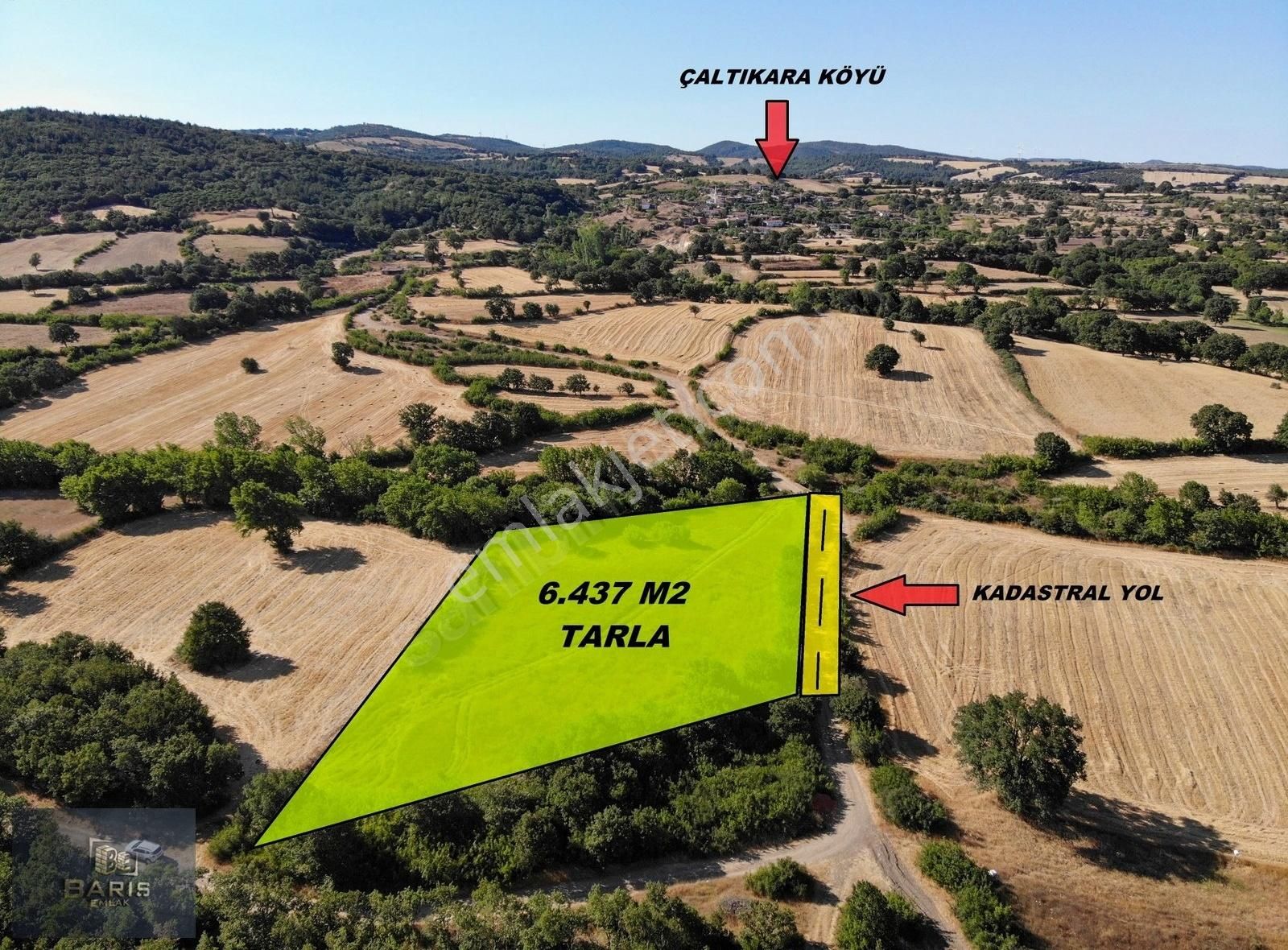 Çanakkale Çan Çaltıkara Köyünde Satılık Hobi Bahçeleri - Görsel 11