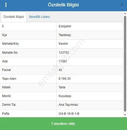 Keskin Köyü Yakını Satılık Tarla - Görsel 3