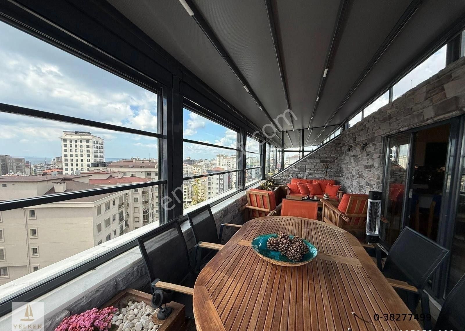 Yelken Emlak'tan Deniz Manzaralı 4+2 Teraslı Lüks Daire!! - Görsel 25