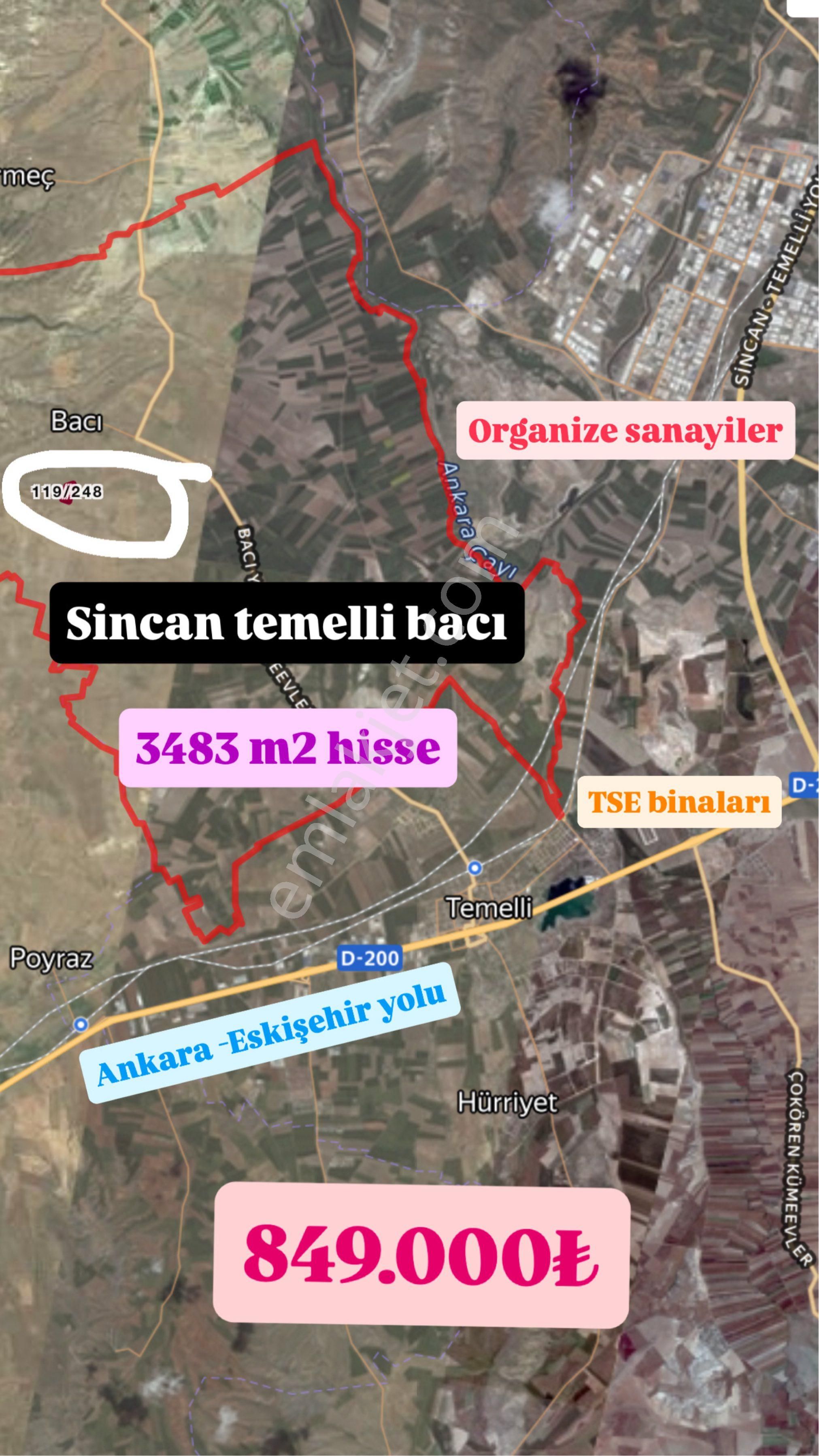 Sincan Temellide Değeirnin Çok Altında Fiyatla Satılık Acil