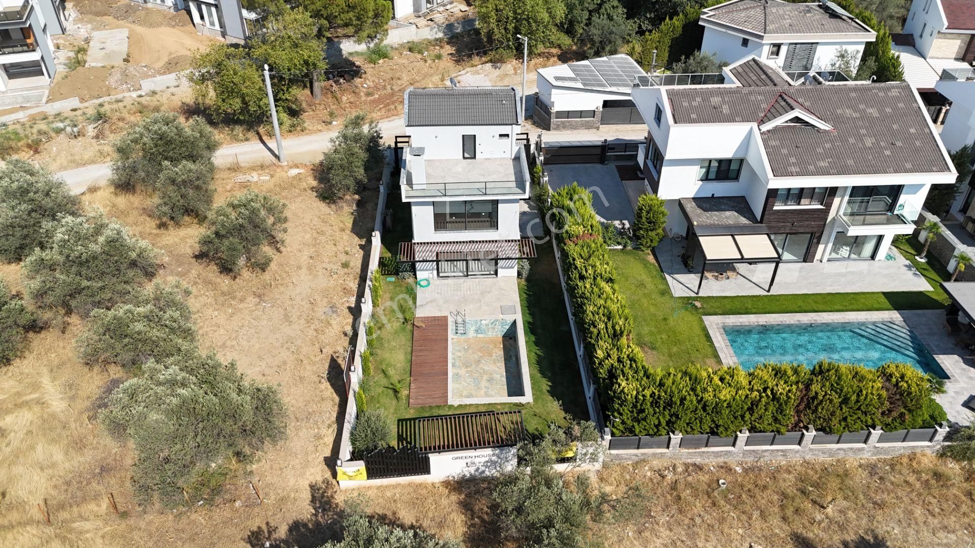 💥💥 Güç Gayrimenkul'den Güre'de Tasarım Harikası Doğa Manzaralı Havuzlu Satılık 3+1 Villa - Görsel 32