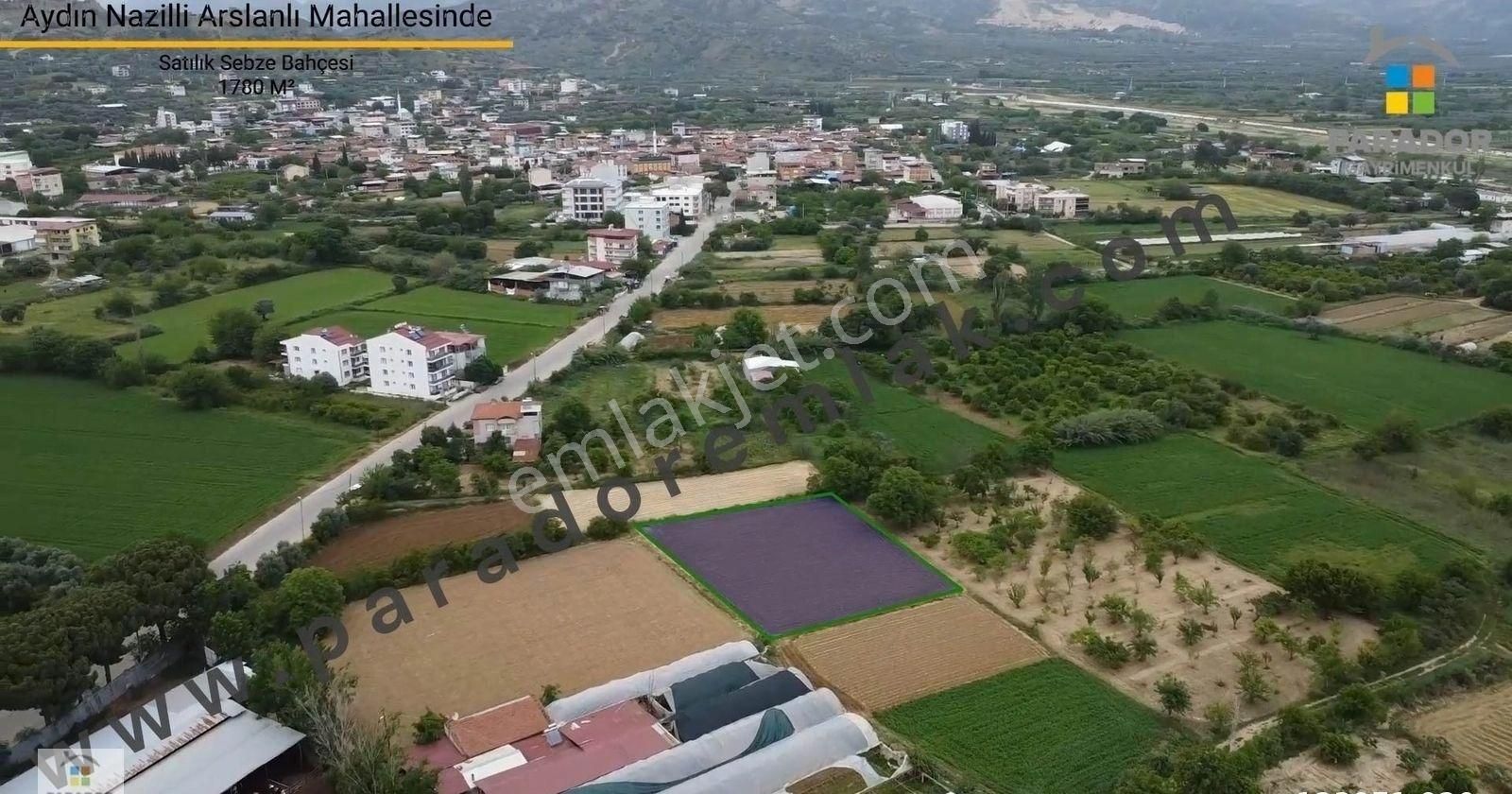 Aydın Nazilli Arslanlı Mahallesi Satılık 1780 M² Sebze Bahçesi