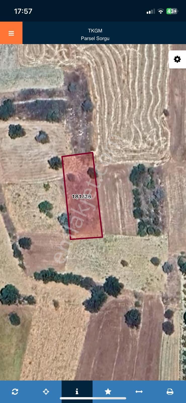 Beyşehir Gökçimen Mahallesinde 730 M2 Hobi Bahçelik Yer Satılıktır.