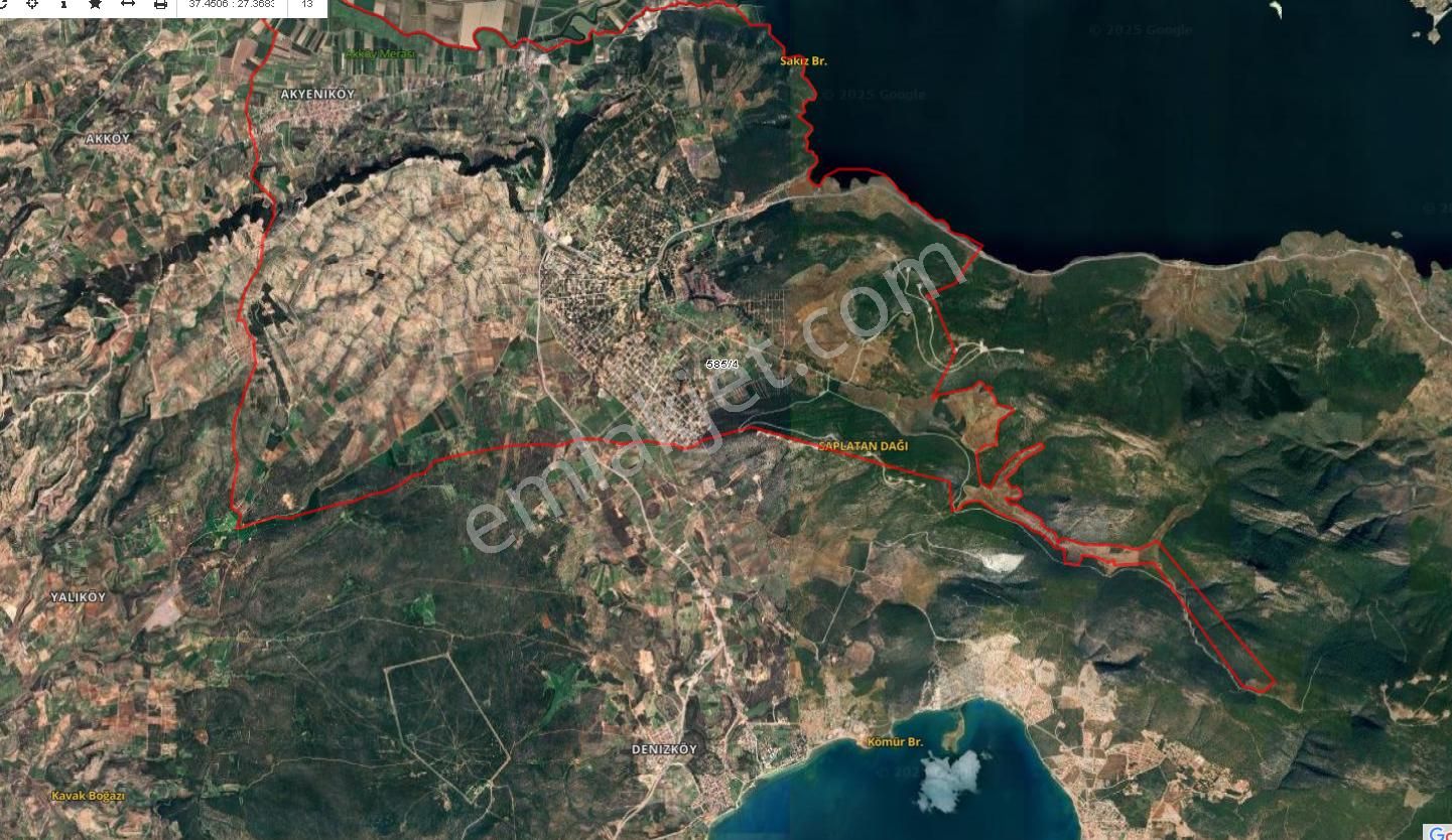 Didim Ak Yeniköy Mahallesi Balova 1 Mevkisinde Yatırımlık 309 M2 Arsa