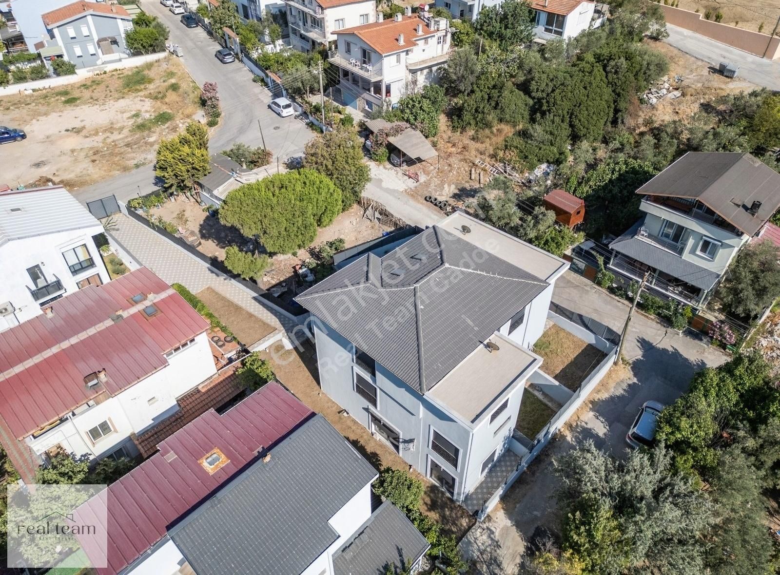 Urla Kalabak' Ta Sahile 200mt Net 160m² Sıfır Boş İkiz Villa - Görsel 6