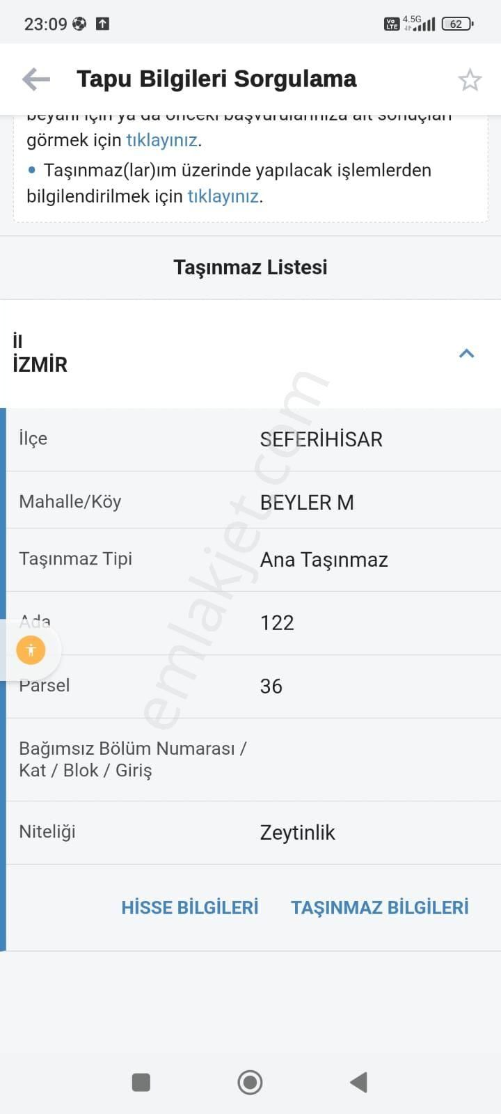 Seferihisar Beyler 2.700 Mk Tek Tapu Zeytinlik, Denize 10 Km, Seferihisar A 5 Km Yakın - Görsel 10