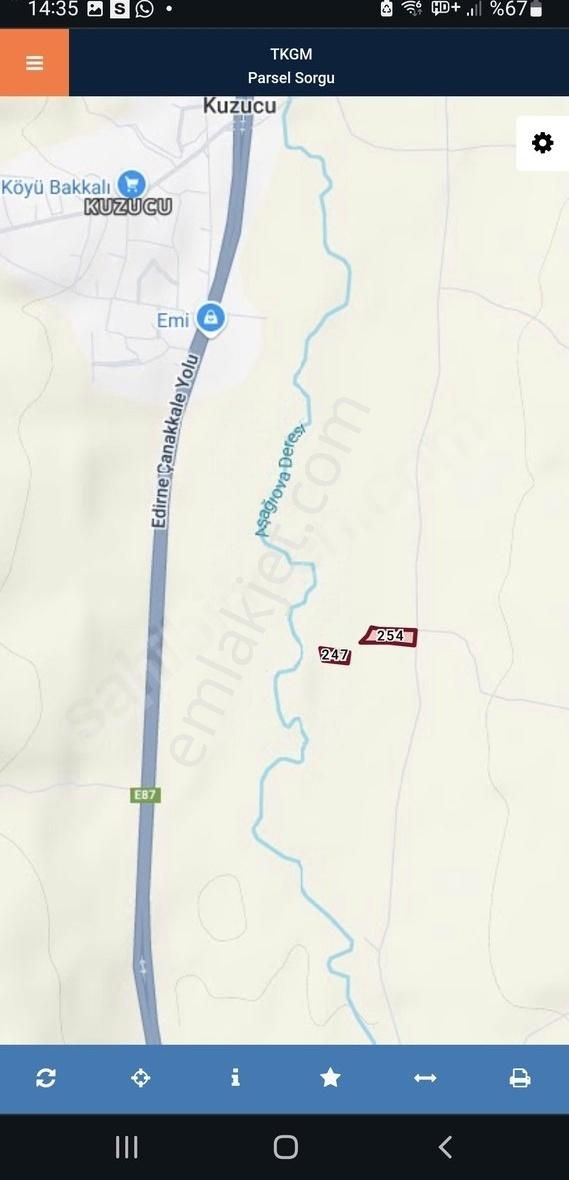 Edirne Havsa Kulubalık'ta 6.800 M2 Çeltik Yeri