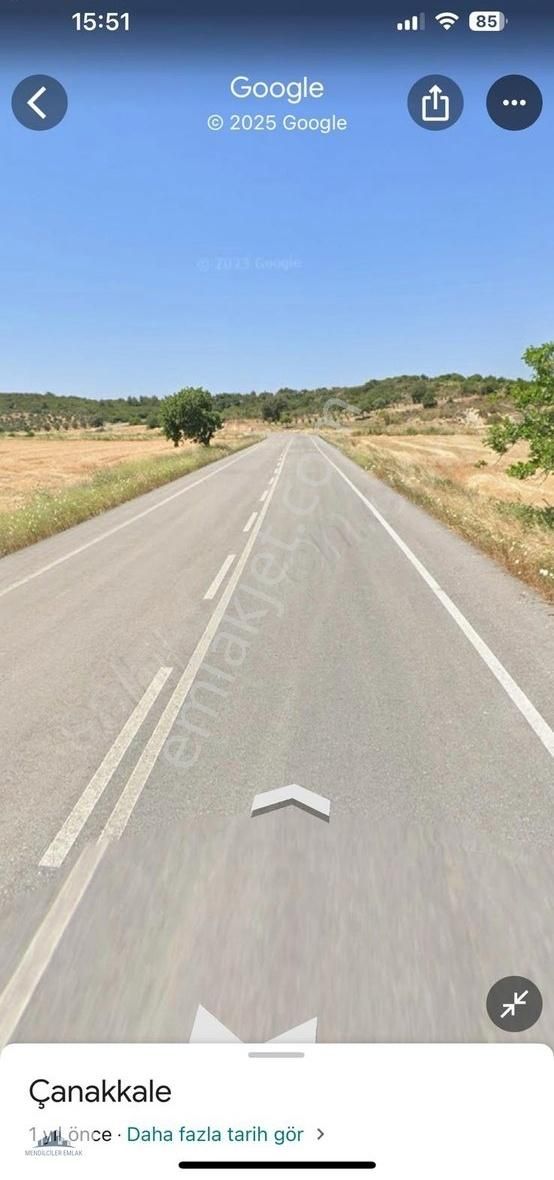 Çanakkale Büyükanafarta Kadastro Yola Sıfır 8 Dönüm Fırsat Tarla