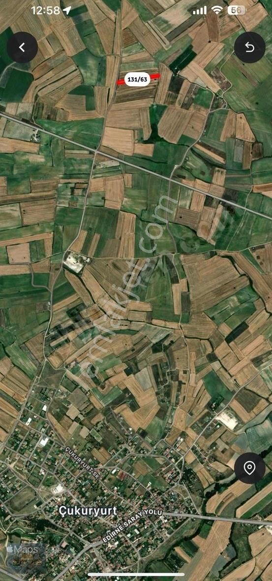 Bölgenin En Uygunu Tek Tapu 3430 M2 Yerleşime Yakın Yolu Açık