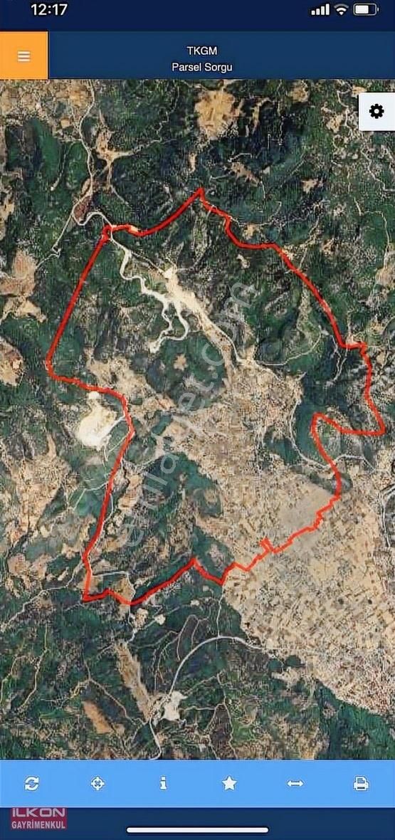 Fethiye İncirköy Mah.de İlkon'dan Satılık Tarla