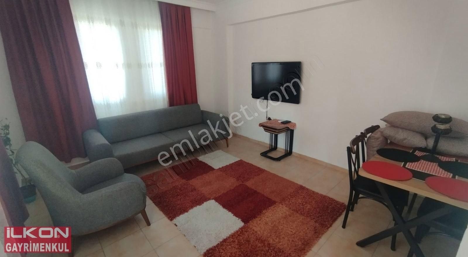 Patlangıç'ta İlkon'dan Kiralık Eşyalı Ara Kat 2+1 Daire