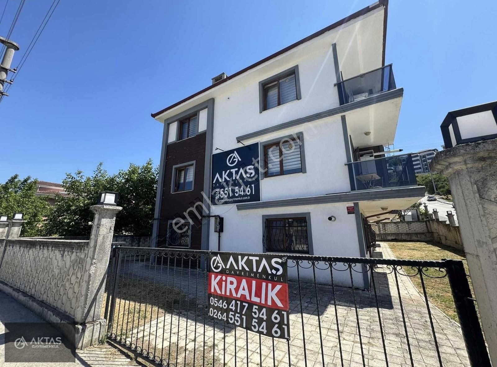 Serdivan Diş Hast Arkası Kiralık Bakımlı 2+1 Eşyalı Apart Daire
