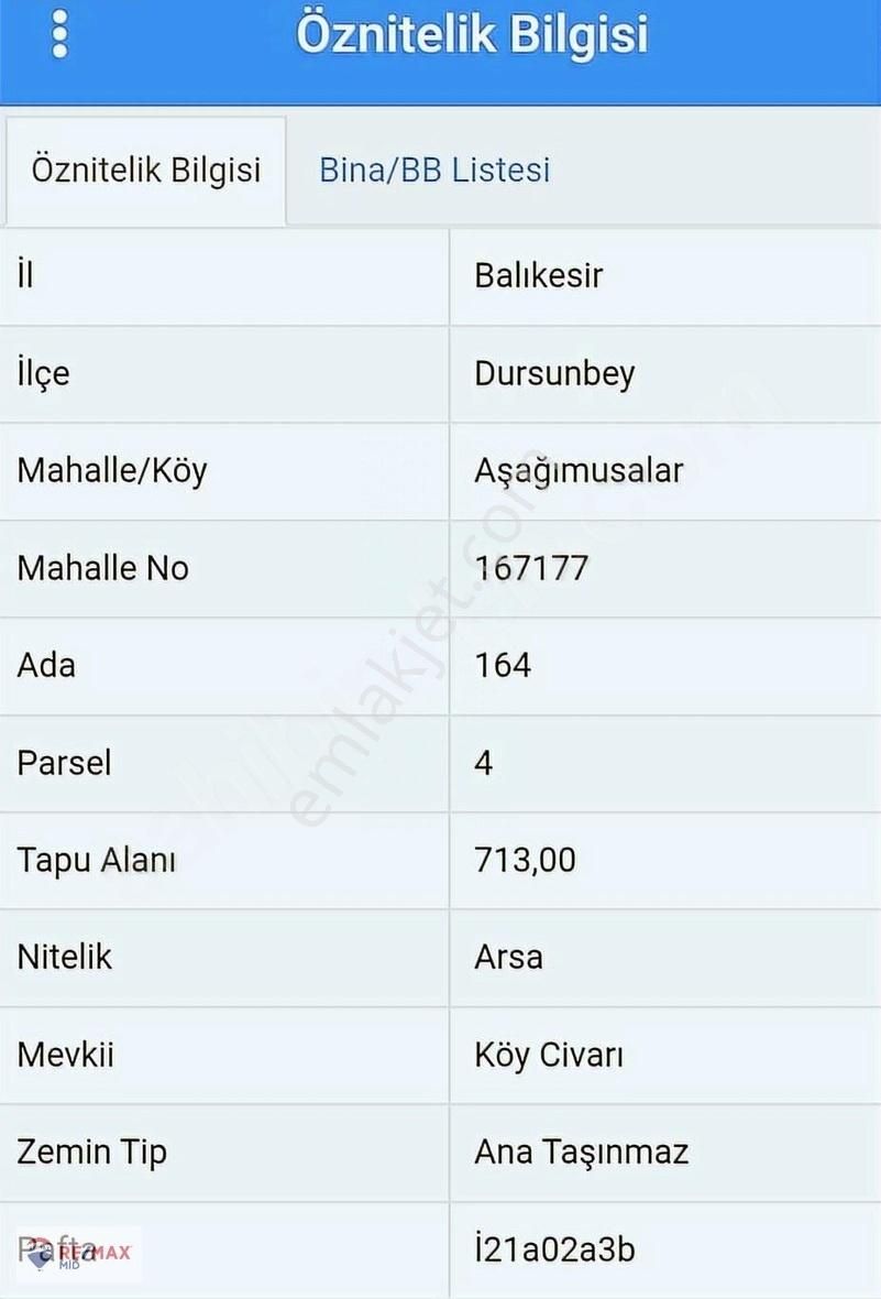 Remax Mid'den Yatırımlık Satılık Arsa