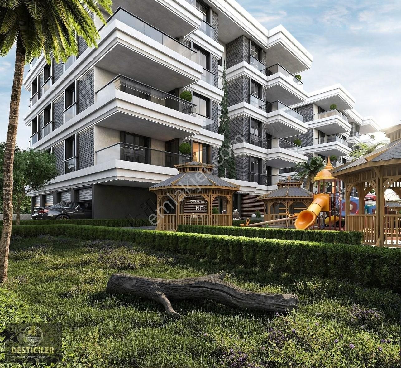 Vadişehirde Özel Otoparklı, Yerden Isıtmalı, Lüks 155 M² 3+1