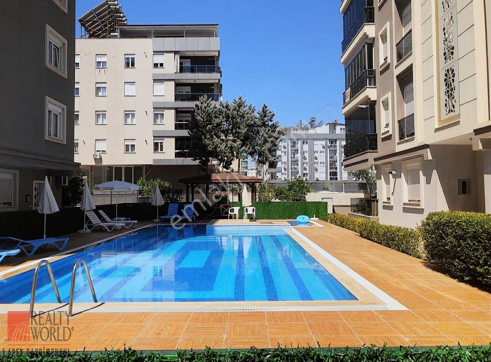Antalya Muratpaşa Doğuyaka Hisarpark Konutları Ters Dublex Daire