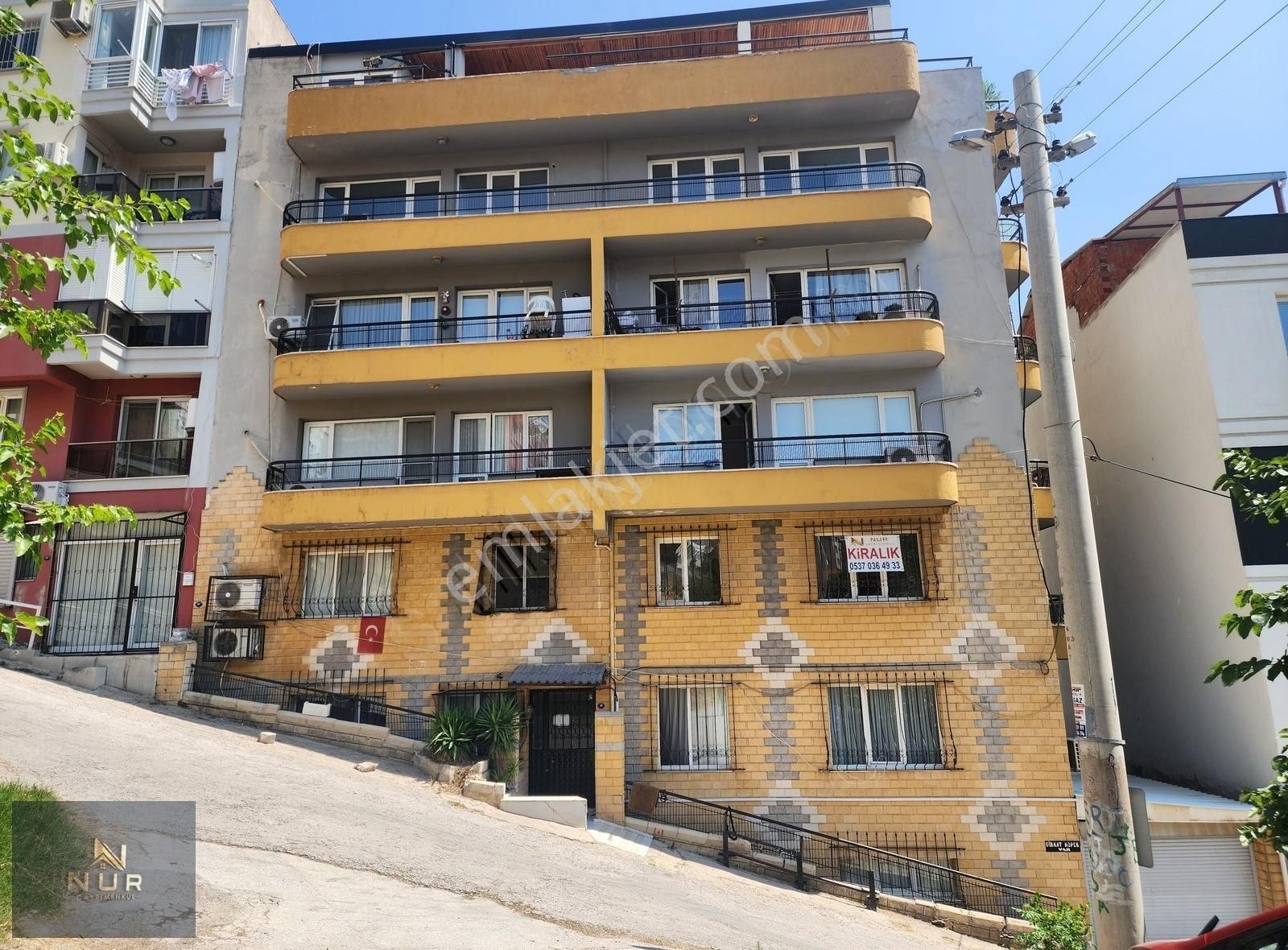 #nur Gayrimenkul# İzban Yakını 3+1 Geniş Arakat Kiralık Daire