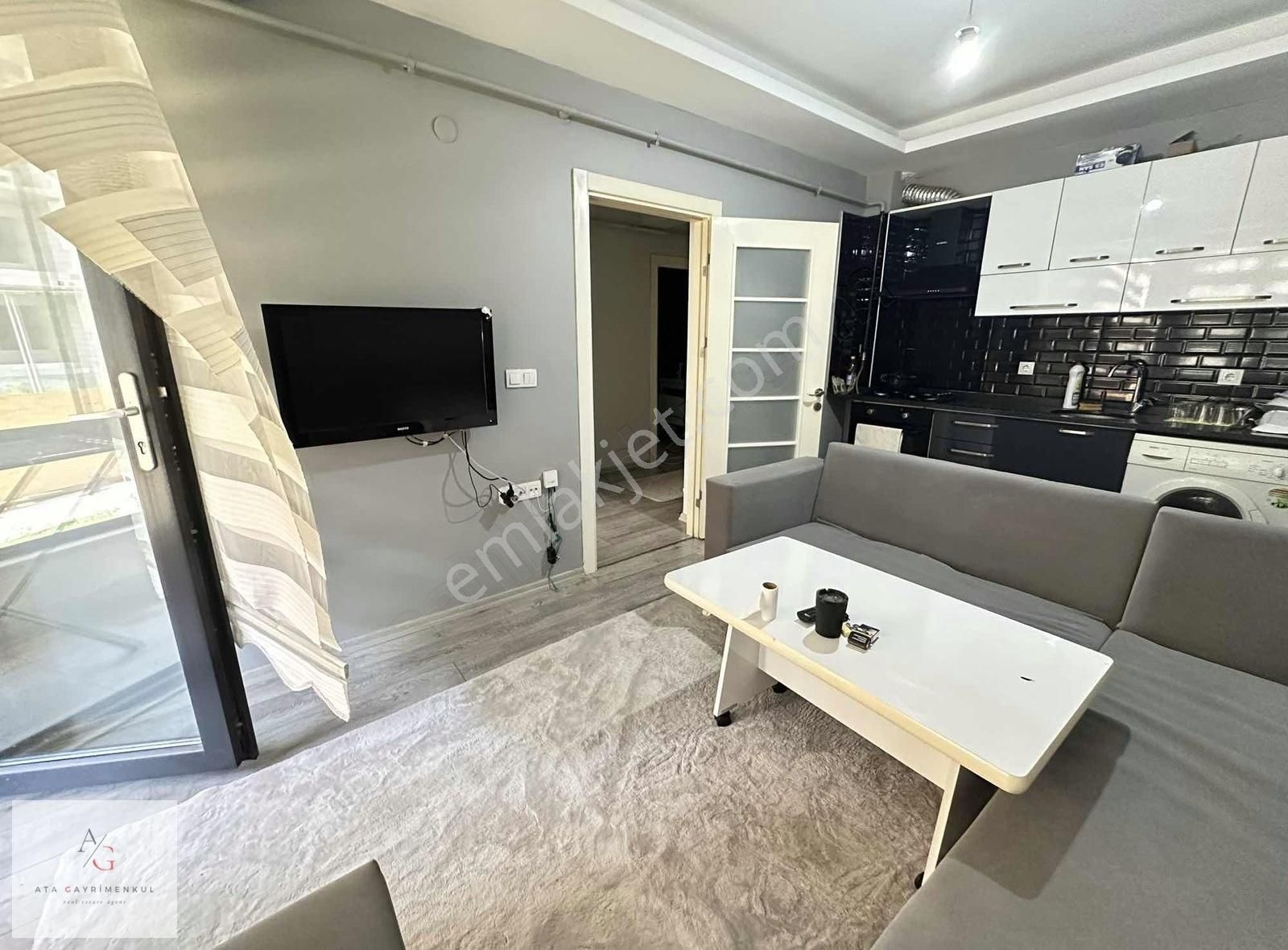 Ata Gayrimenkul | Aziziye Mh Site İçi Satılık Full Eşyalı 1+1