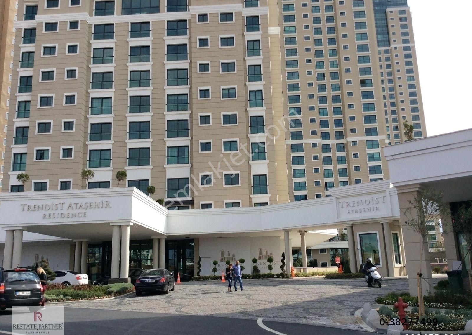Ataşehir Atatürk Mahallesi Trendist Sitesi 2+1 Kiralık Daire Boş