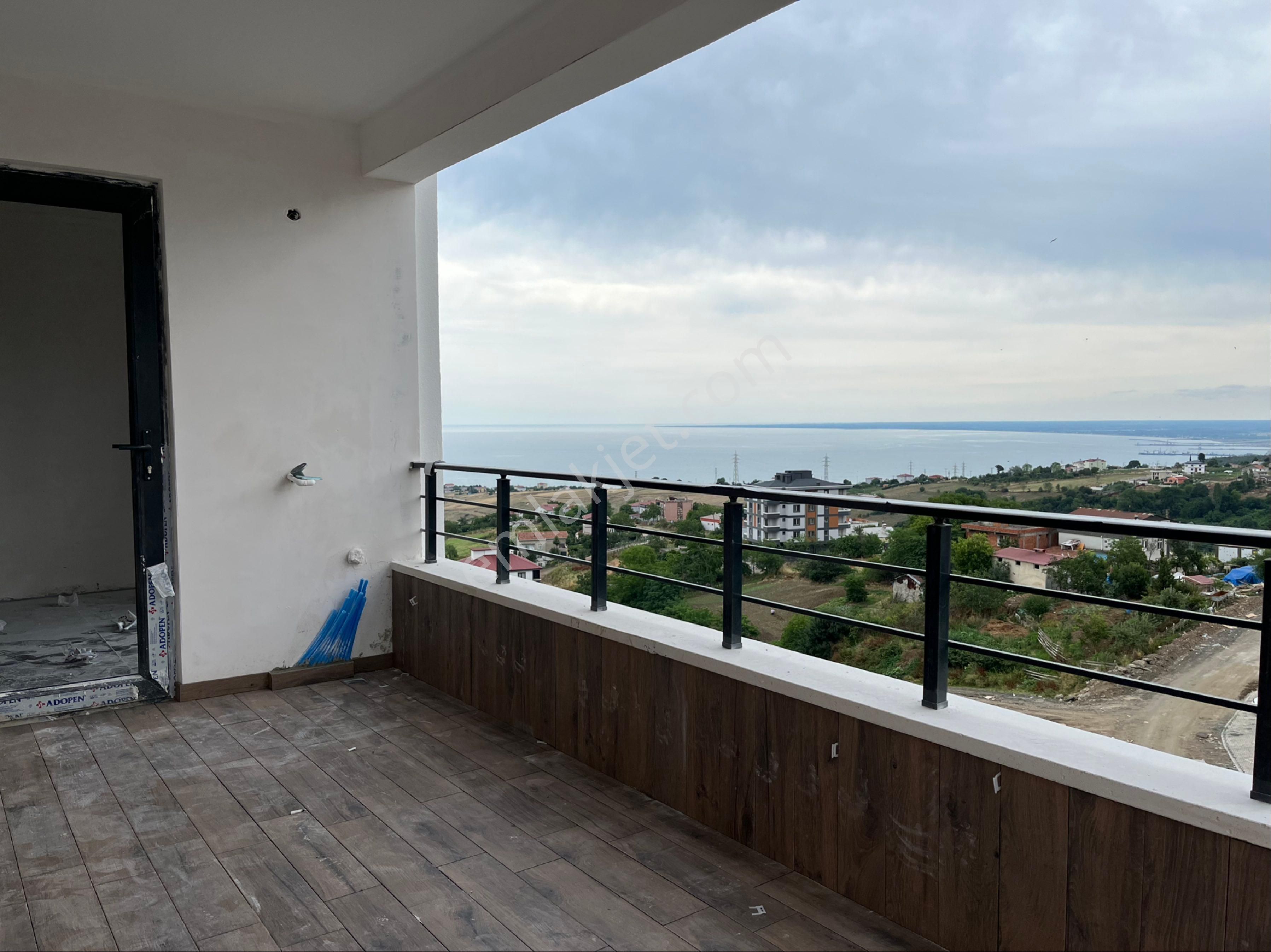 Samsun Canik Hasköy’de Deniz Manzaralı Satılık 3+1
