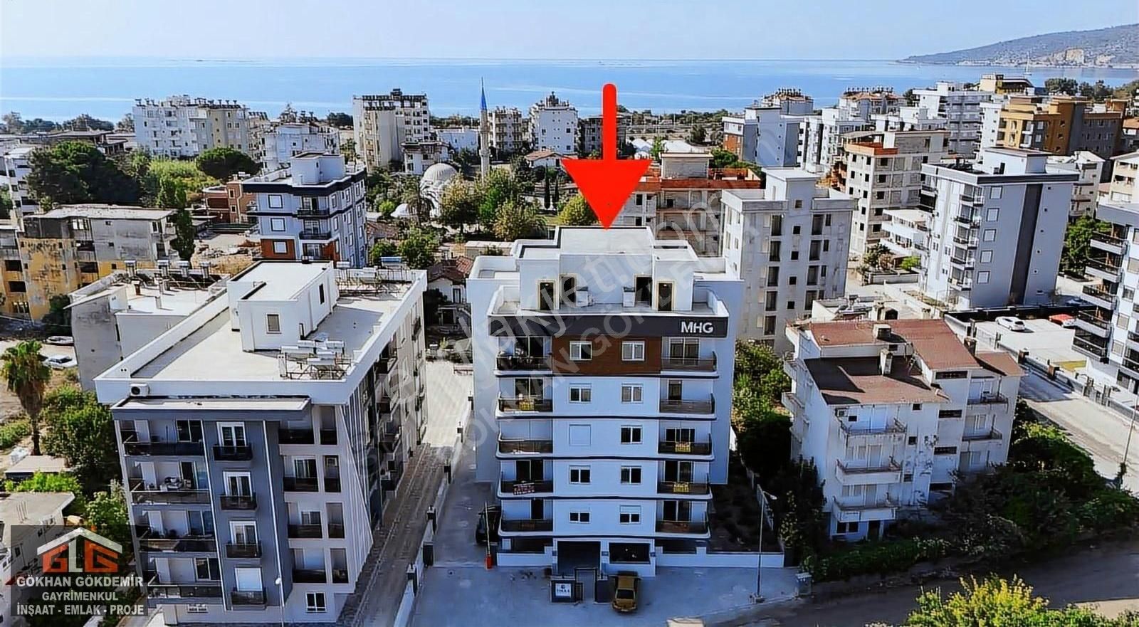 Kum Mahallesinde Denize Yakın Konumda 1+1 Sıfır Kiralık Daire