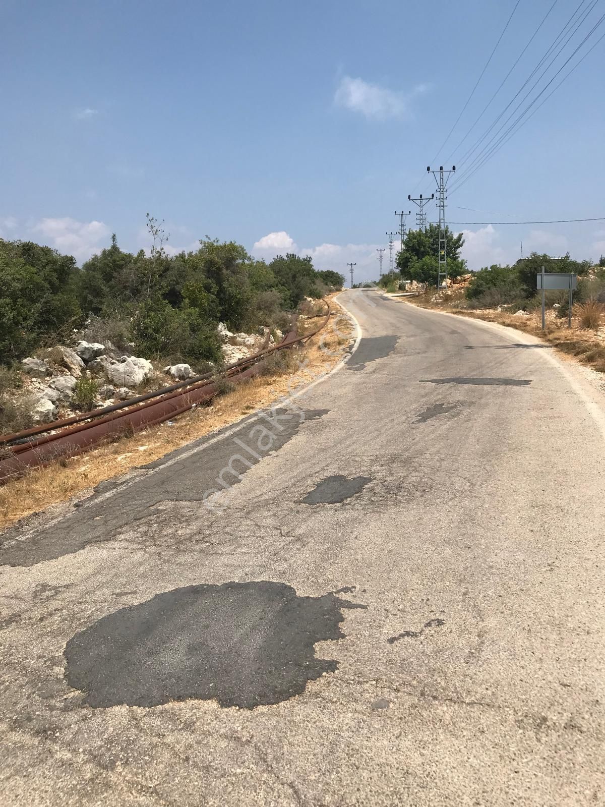 Narlıkuyu - Kızılisalı ' Da Satılık Asfalt Yola Cepheli Deniz Manzaralı Tarla - Görsel 8