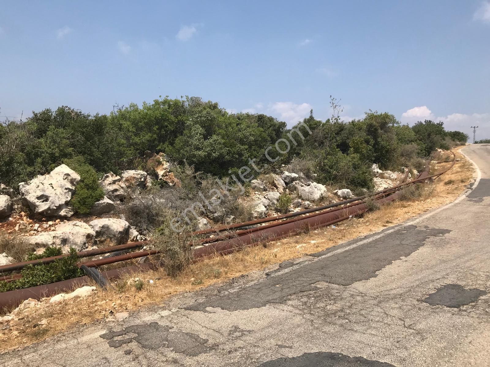 Narlıkuyu - Kızılisalı ' Da Satılık Asfalt Yola Cepheli Deniz Manzaralı Tarla - Görsel 2