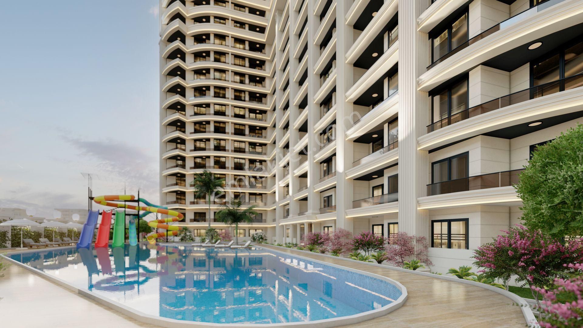 Royal Emlaktan Erdemli Ayaş Mah Satılık 1+1 Yazlık 70m2 Daire Full Deniz Manzaralı - Görsel 4