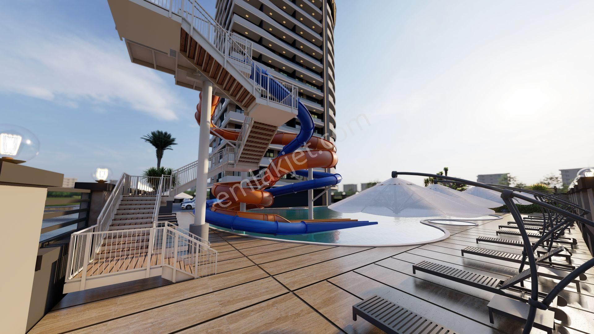 Royal Emlaktan Erdemli Ayaş Mah Satılık 1+1 Yazlık 70m2 Daire Full Deniz Manzaralı - Görsel 3