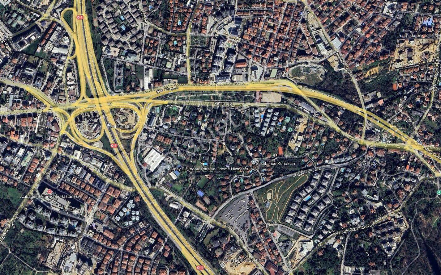 İstanbul Üsküdar Kısıklı'da 5.000 M² Konut İmarlı Satılık Arsa