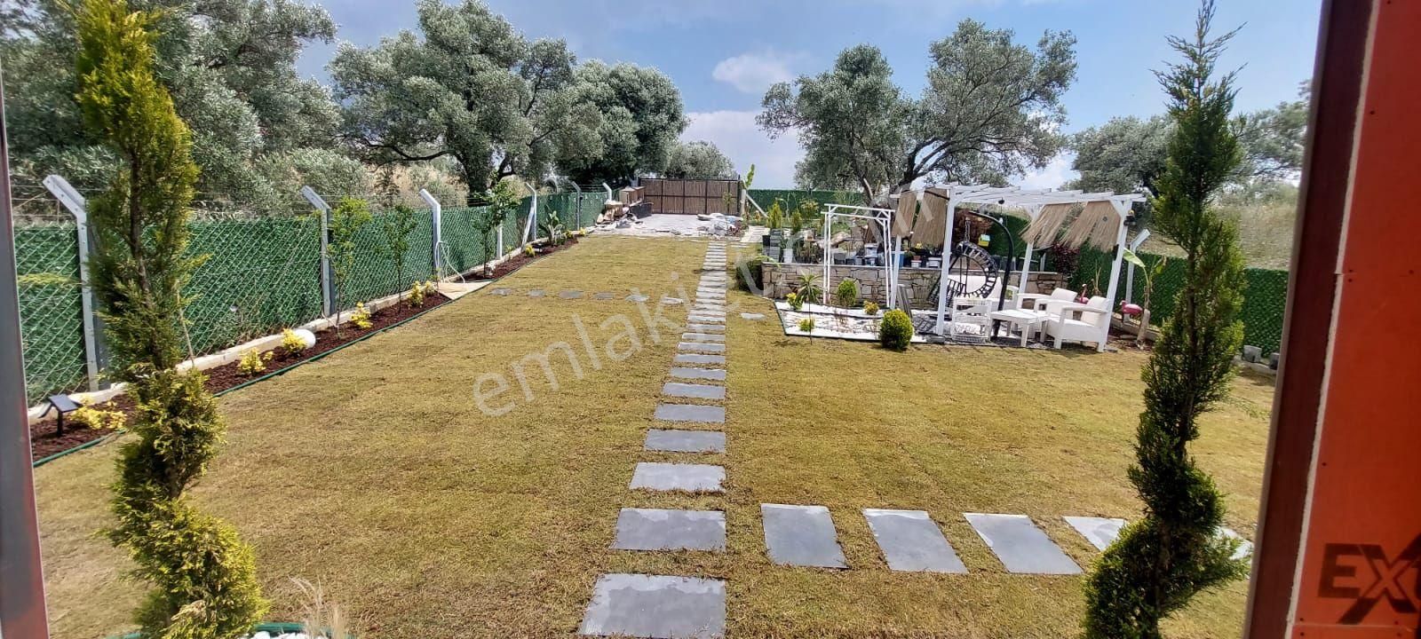 Acil Satılık,araç,tekne.. Takaslı 600m2 Arsa İçinde Satılık Sıfır Çelikev 2+1 Villa - Görsel 29