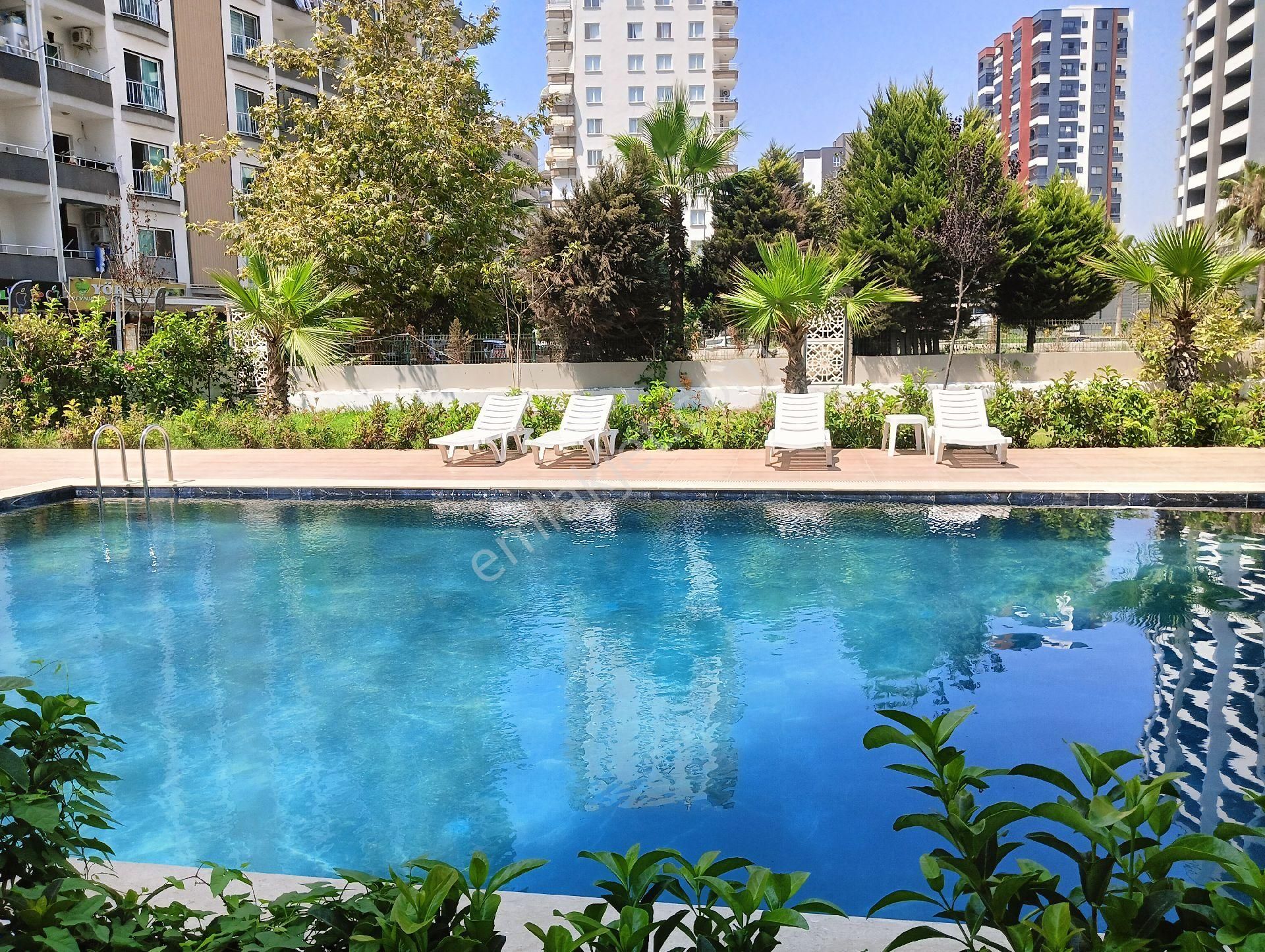 Mersin Erdemli Tömük 2+1 Kiralık Havuzlu Sahile 250 M Kiralık
