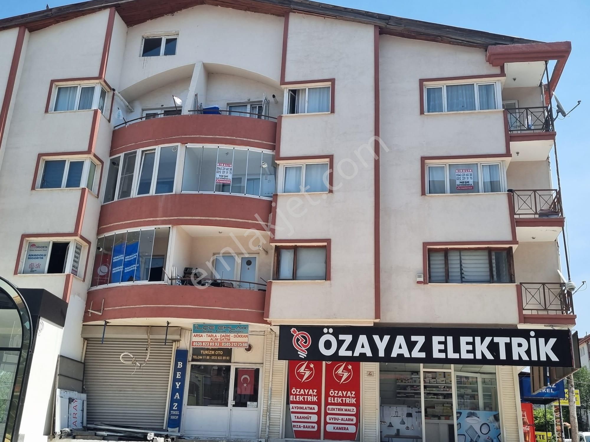 *** İstasyon Mah.cadde Üzeri 2+1 Eşyalı Kiralık ***
