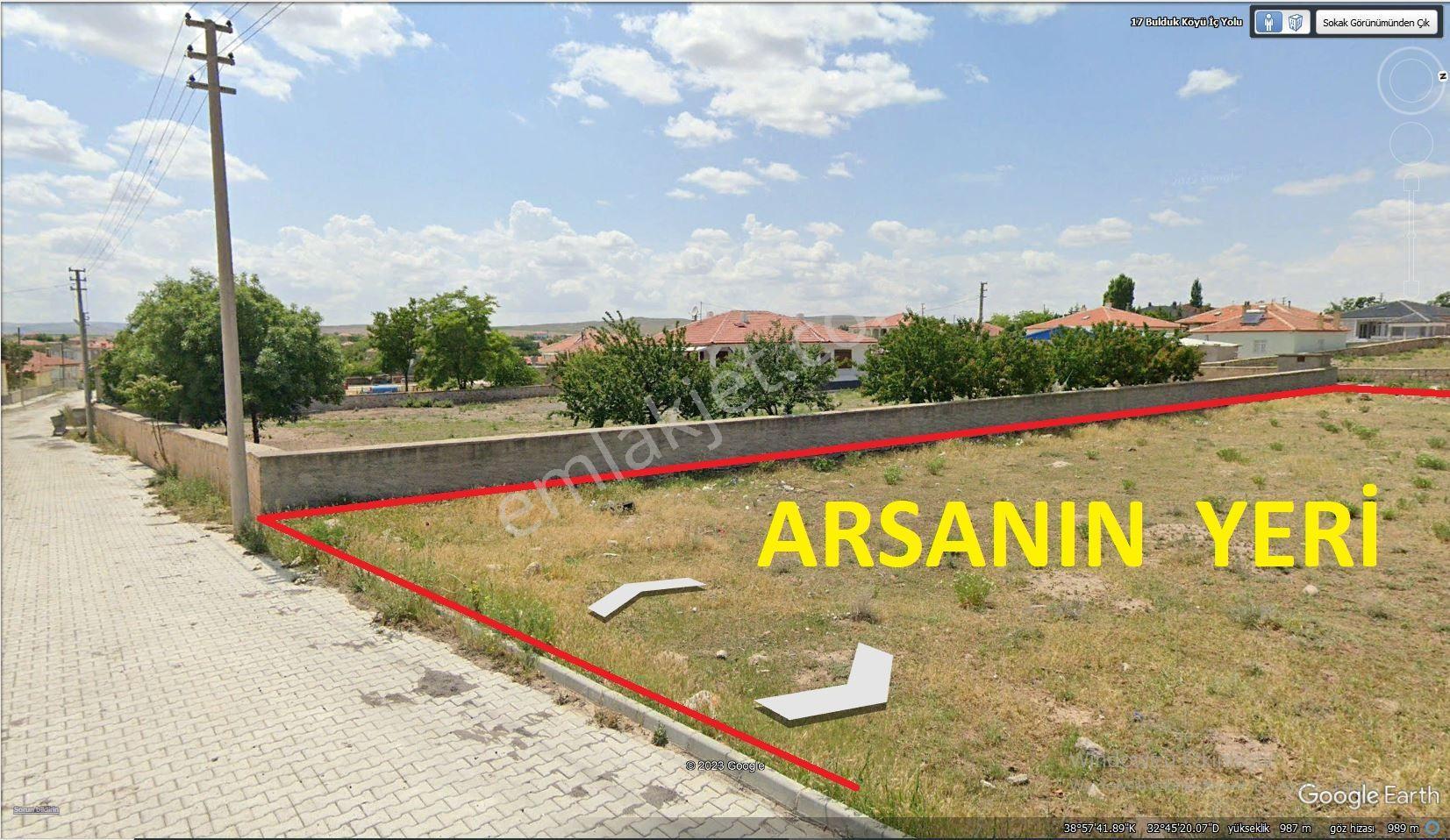 Konya Cihanbeyli Bulduk Mah.de Satılık Köşe Başı Villalık Tek Tapulu Müstakil Arsa - Görsel 19