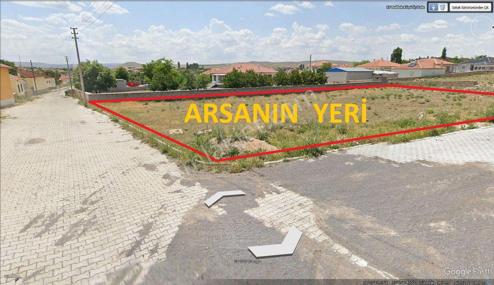 Konya Cihanbeyli Bulduk Mah.de Satılık Köşe Başı Villalık Tek Tapulu Müstakil Arsa - Görsel 16