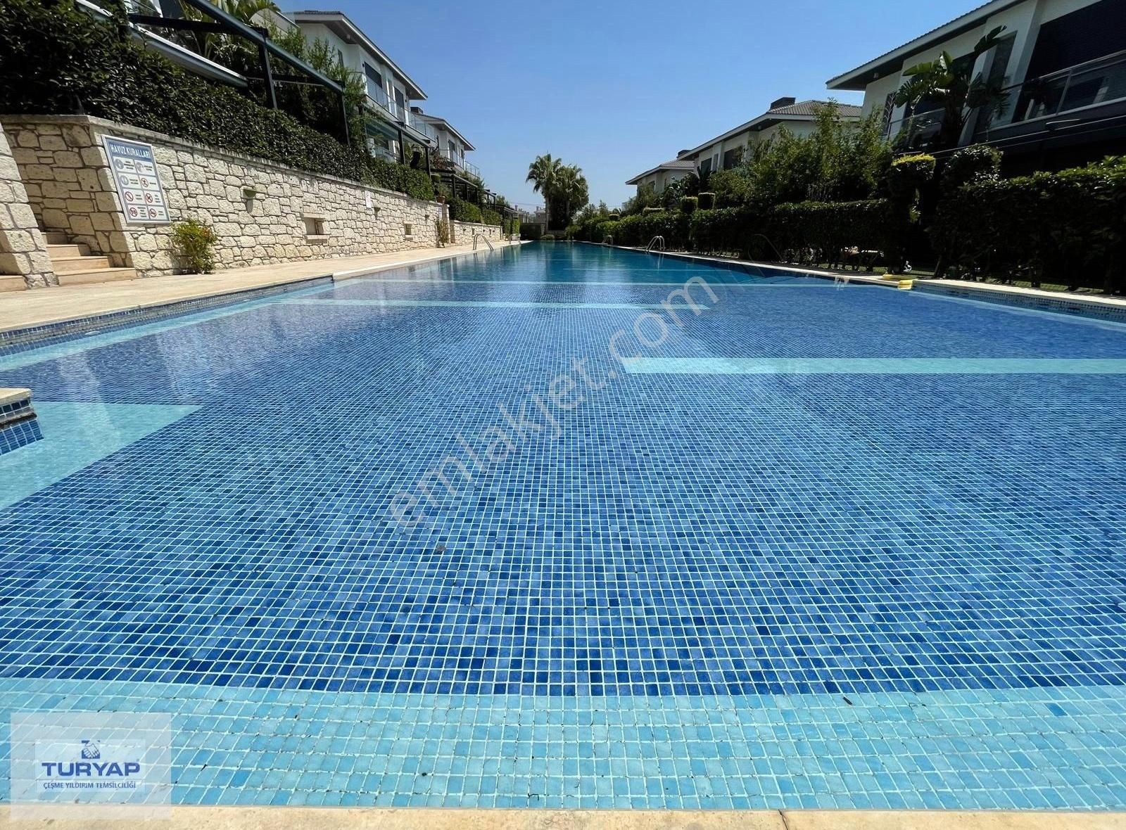 Turyap Çeşme Alaçatı'da Muhteşem Havuzlu Sitede Satılık Villa - Görsel 29